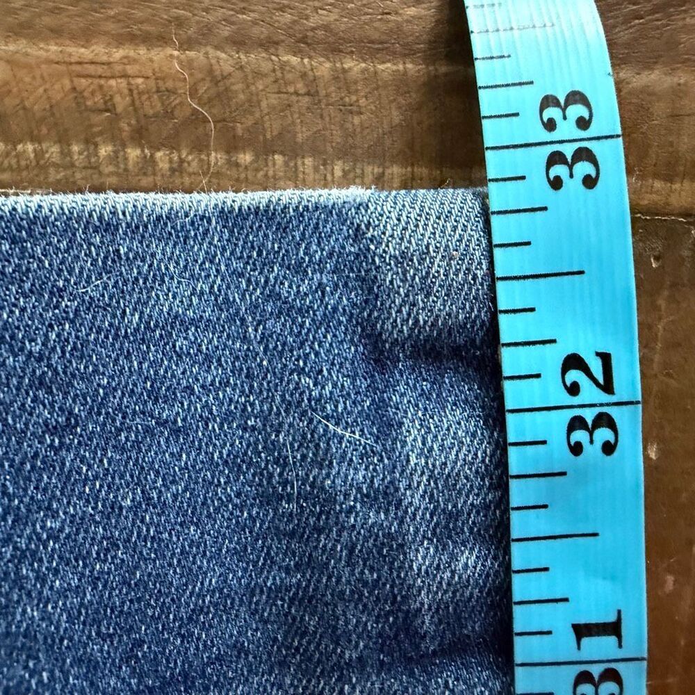 Express Stretch Denim Long Sleeve Button Front Wide Leg Jumpsuit Blue L NEW - Picture 16 of 16